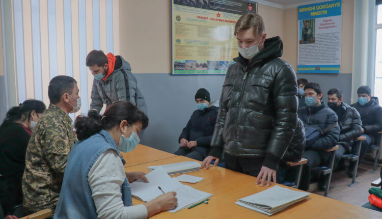 Шымкентте әскери есепке тұрғызу науқаны басталды