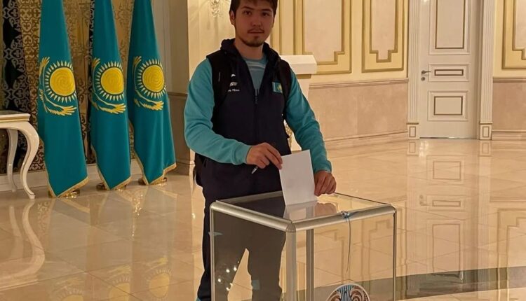 Казахстанские спортсмены отдали свои голоса в Азербайджане!