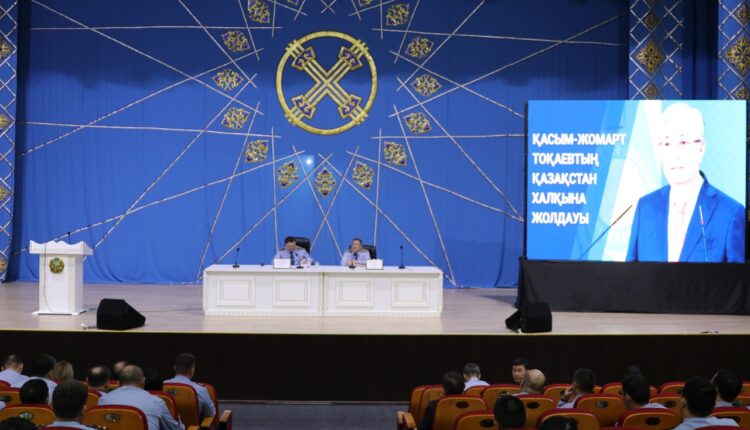 Шымкент: ҚР Ішкі істер министрінің орынбасары Ержан Сәденов жұмыс сапарымен келді
