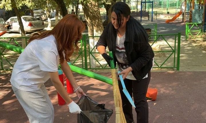WORLD CLEANUP DAY АЯСЫНДА ШЫМКЕНТТЕ ТАЗАЛЫҚ ЖҰМЫСТАРЫ ЖҮРГІЗІЛУДЕ